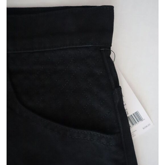 Joie B2294F09195 Women's Sz 6/SM Caviar Black Lierre Wide-Leg Cropped Pants $228 - Picture 6 of 15
